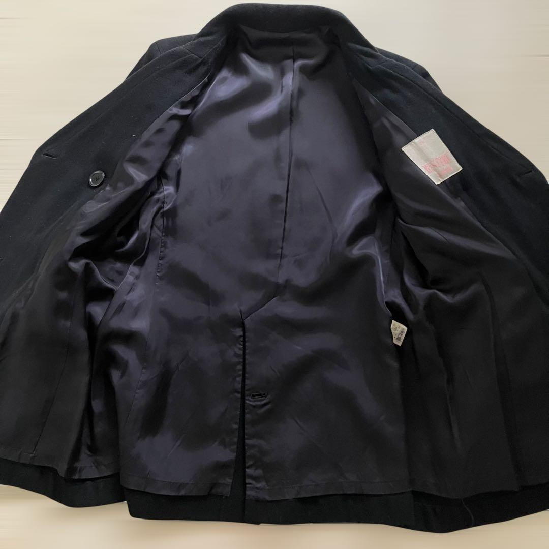 美品 デサント スーツ セットアップ シングル 伸縮性 ジャージデニムAB4