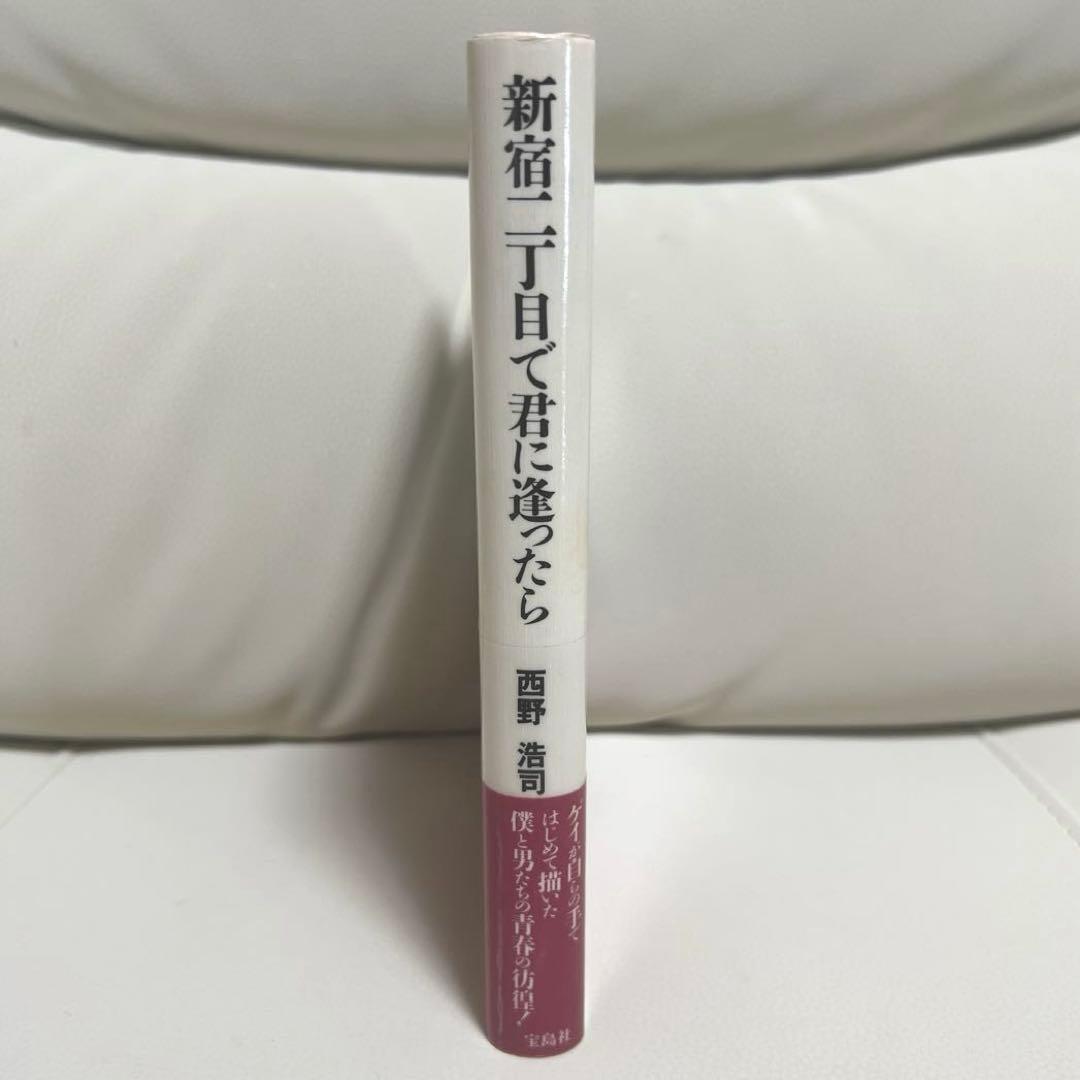 【絶版】新宿ニ丁目で君に逢ったら 西野浩司