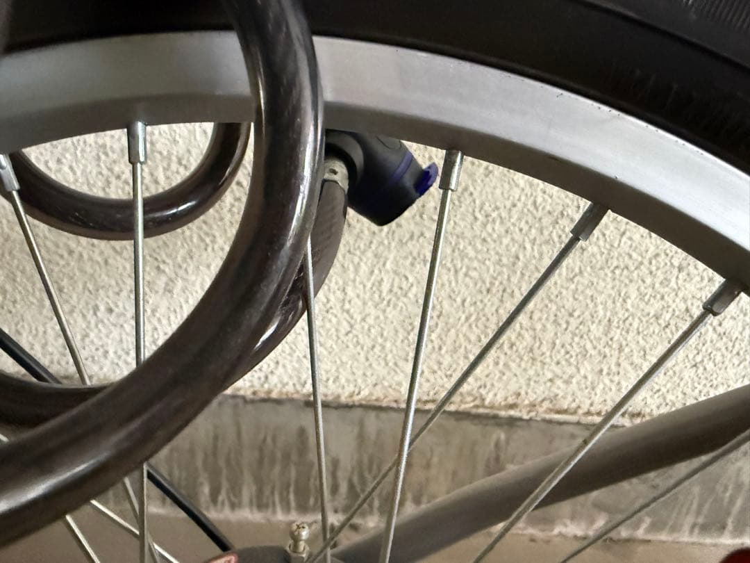 【都内引渡】CAPTAIN STAG 折りたたみ自転車 シルバー 20インチ