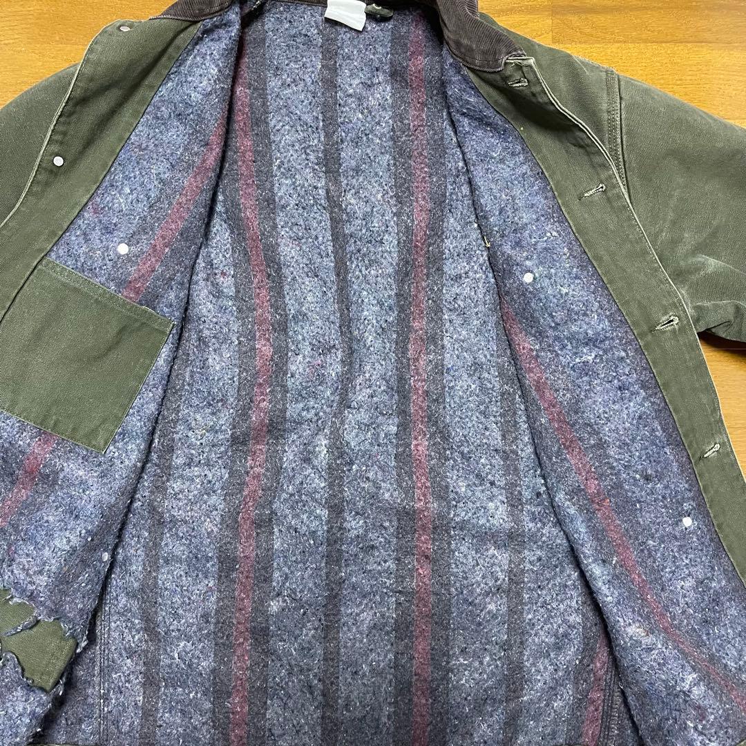希少星タグ！Carhartt カーハート ミシガンチョアコート カバーオール