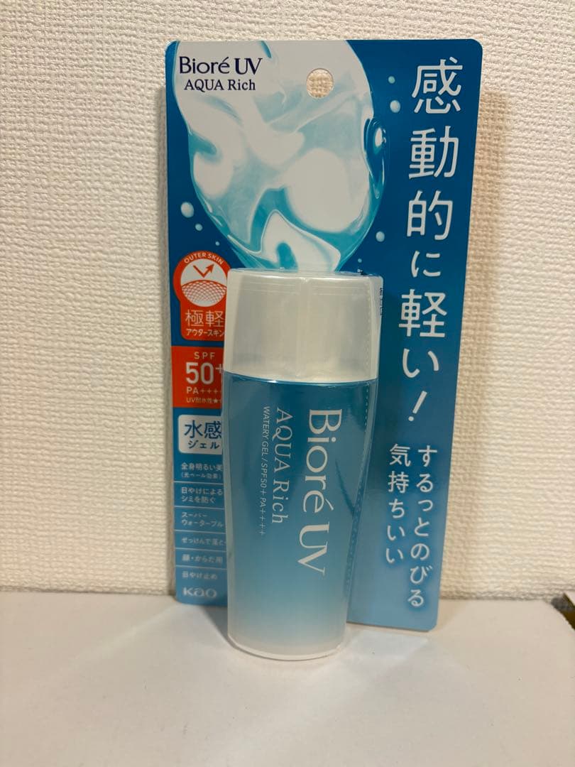 Biore UVアクアリッチウォータリージェル24個