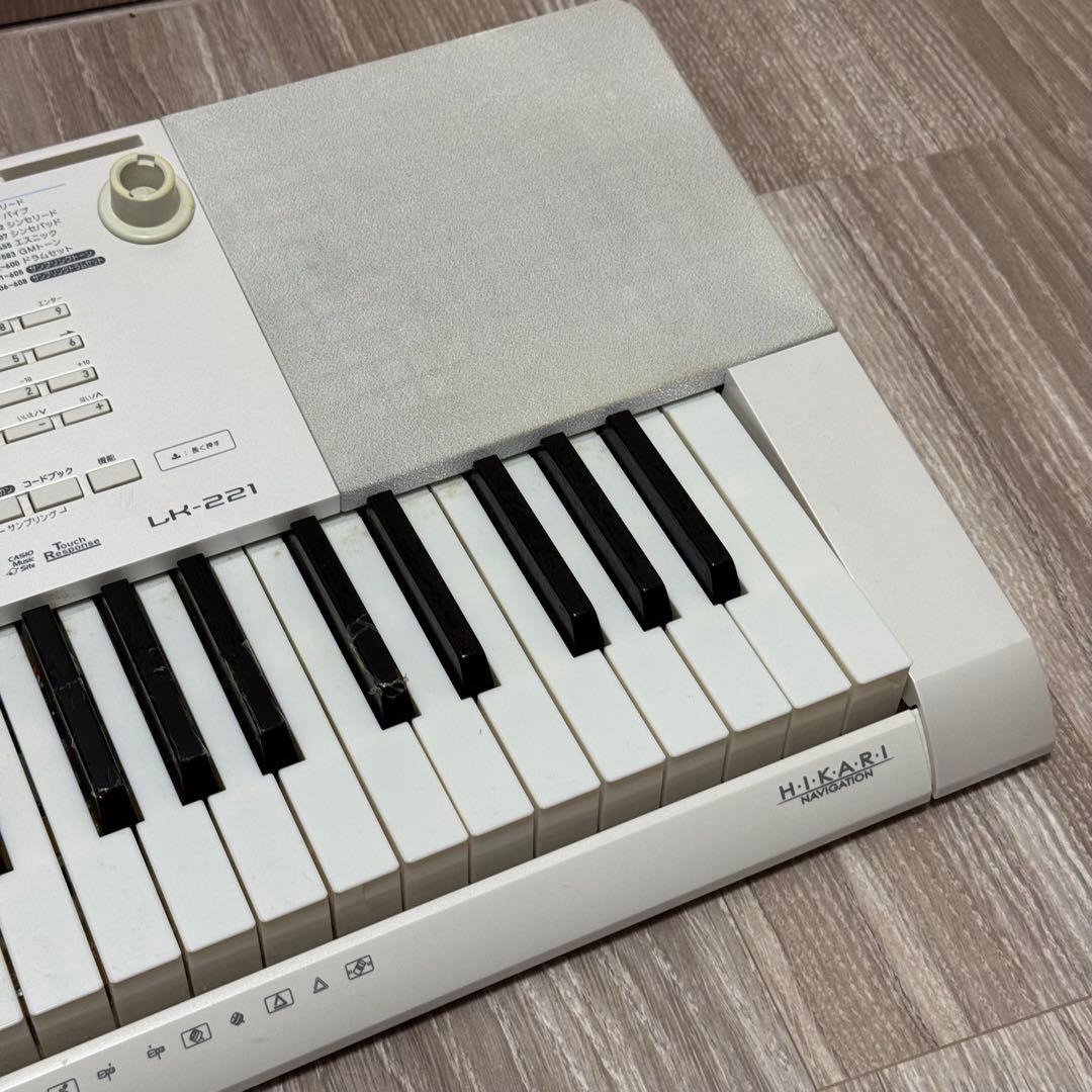 CASIO lk-221 61鍵 ホワイト