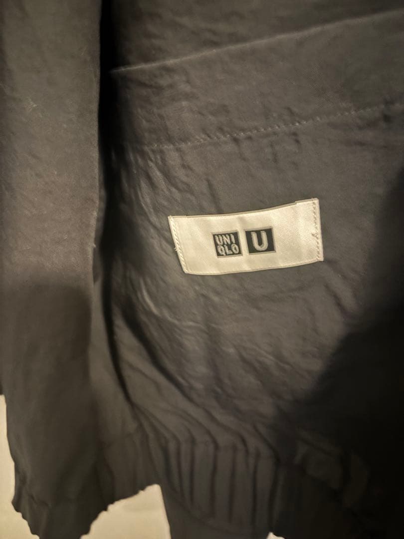 【即日完売品】ショートブルゾン XL ブラック UNIQLO U