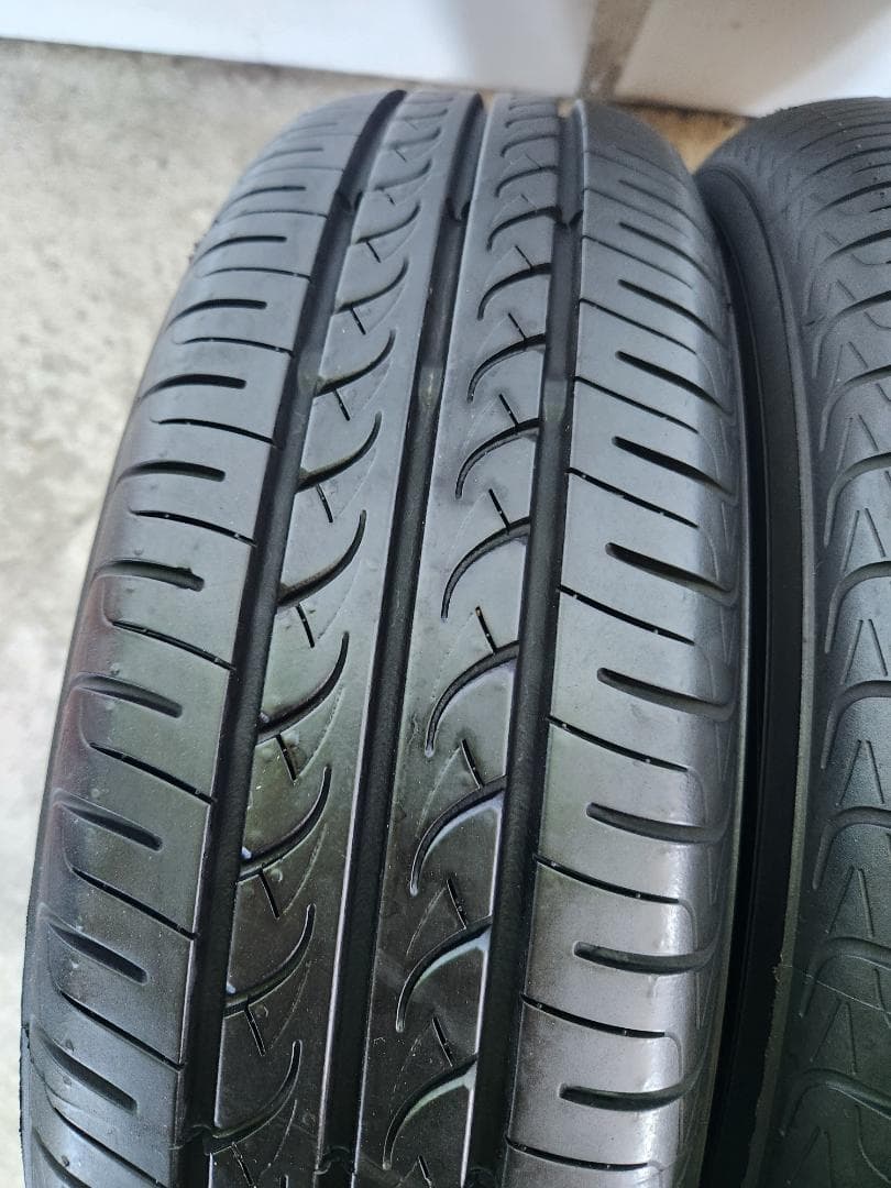 送料込☆2023年製 ヨコハマ タイヤ 155/65R14日本製☆2本