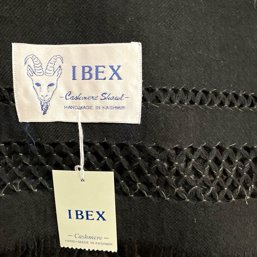 マダム　未使用　IBEX ストール　インドカシミール地方手刺繍ショール