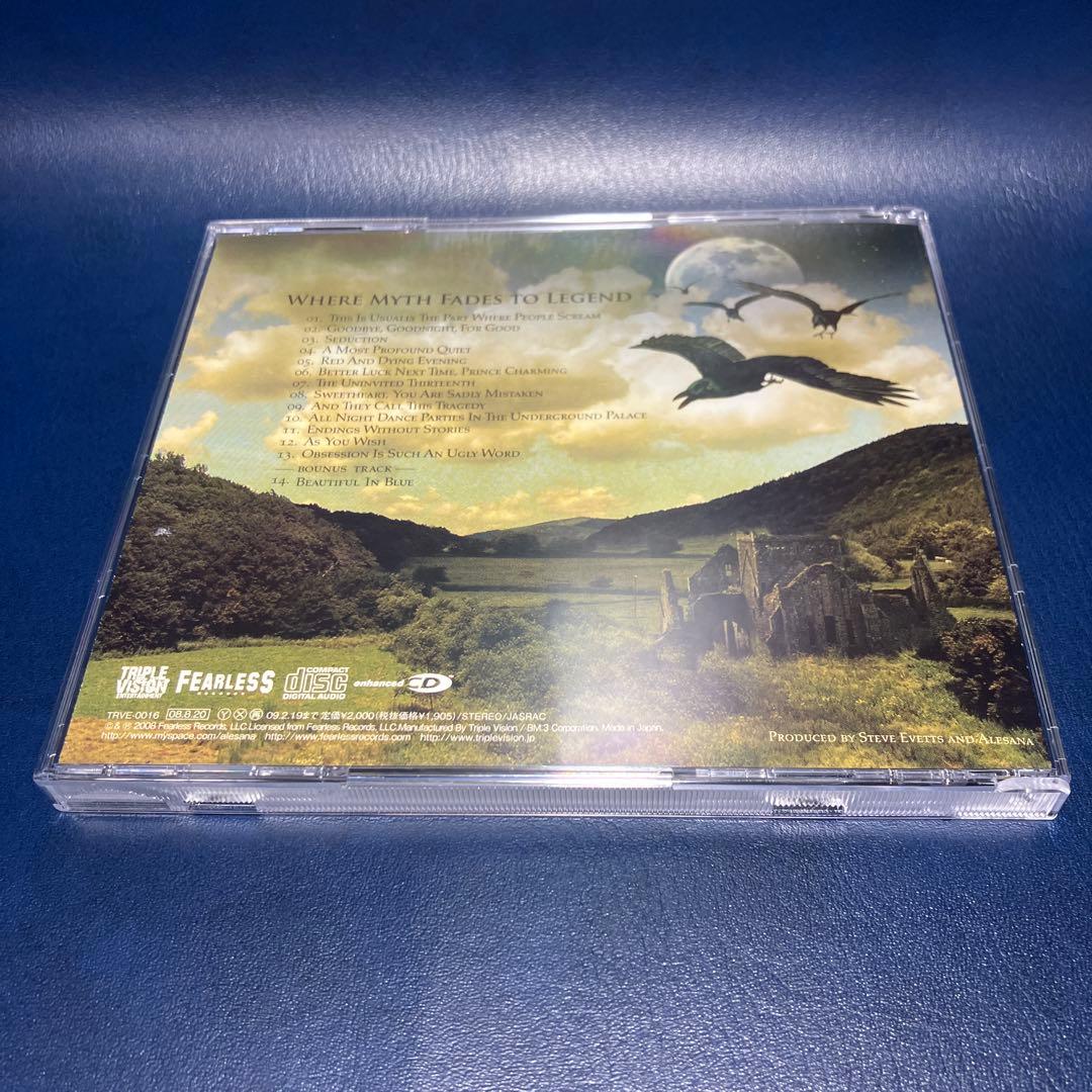 ■[廃盤] アレサナ ALESANA アルバムCD「WHERE MYTH