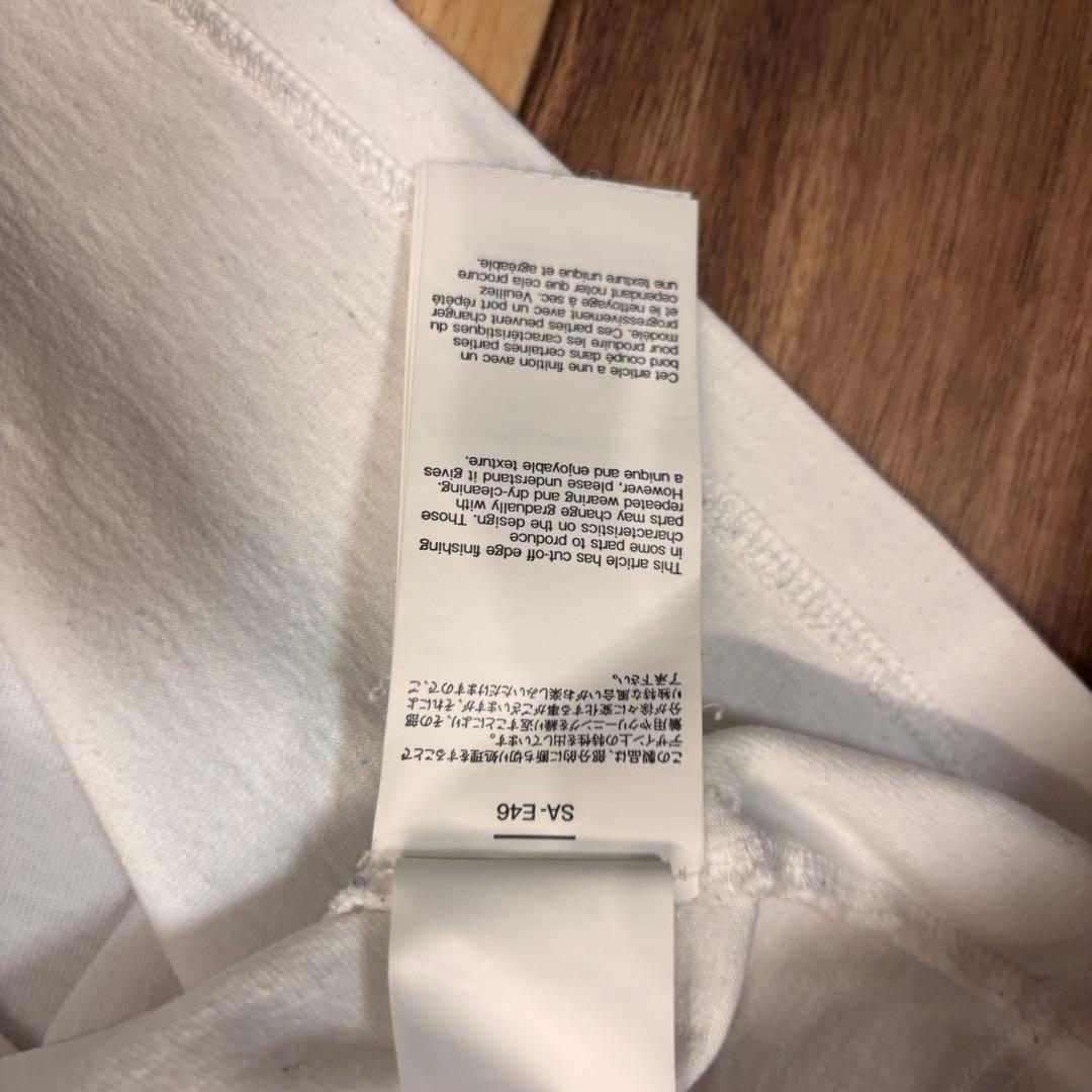 最終値下げ　sacai × kaws 2 M ホワイト Tシャツ ポケット付き