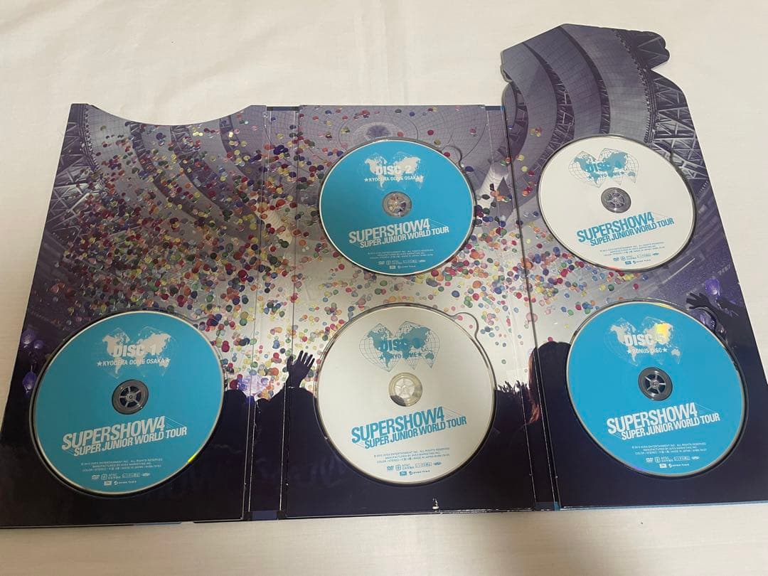 SUPER SHOW DVD Blu-ray &CD.DVDまとめ売り