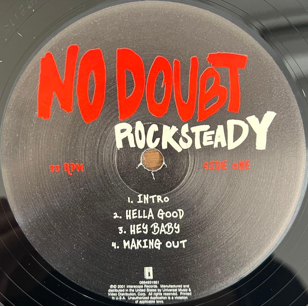 【2LP/US盤】NO DOUBT / ROCK STEADY