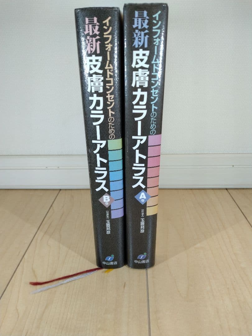 最新 皮膚カラーアトラス A・B セット