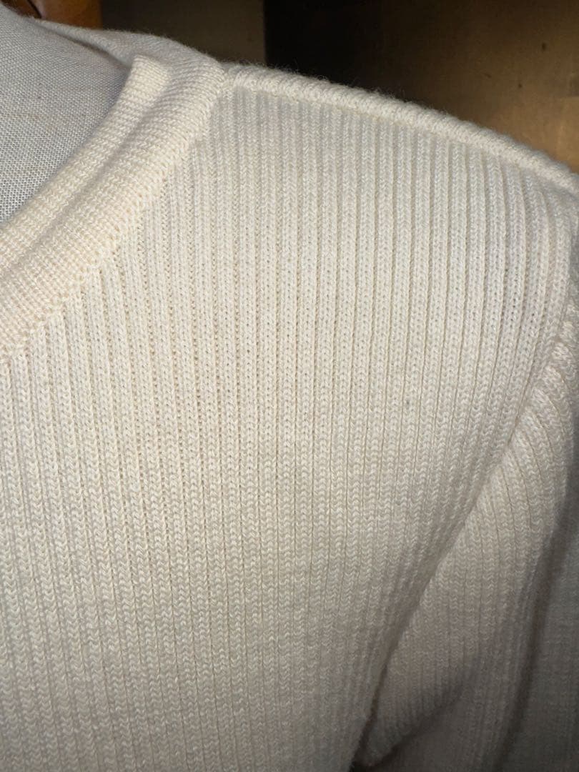 【Reneルネ】新品タグ付定価49500円春ニットウォッシャブルカーディガン36