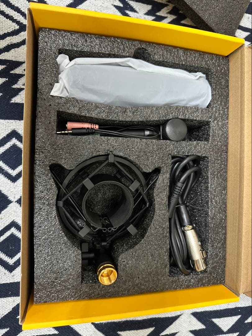 MAONO XLR-3.5mmマイク コンデンサーマイク マイクセット