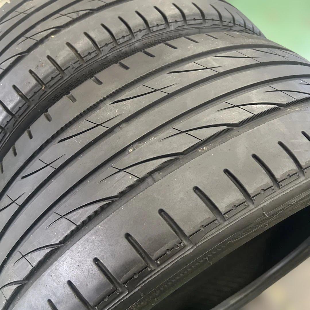 中古タイヤ225/40R18　ルッチーニ2本セット　送料無料！
