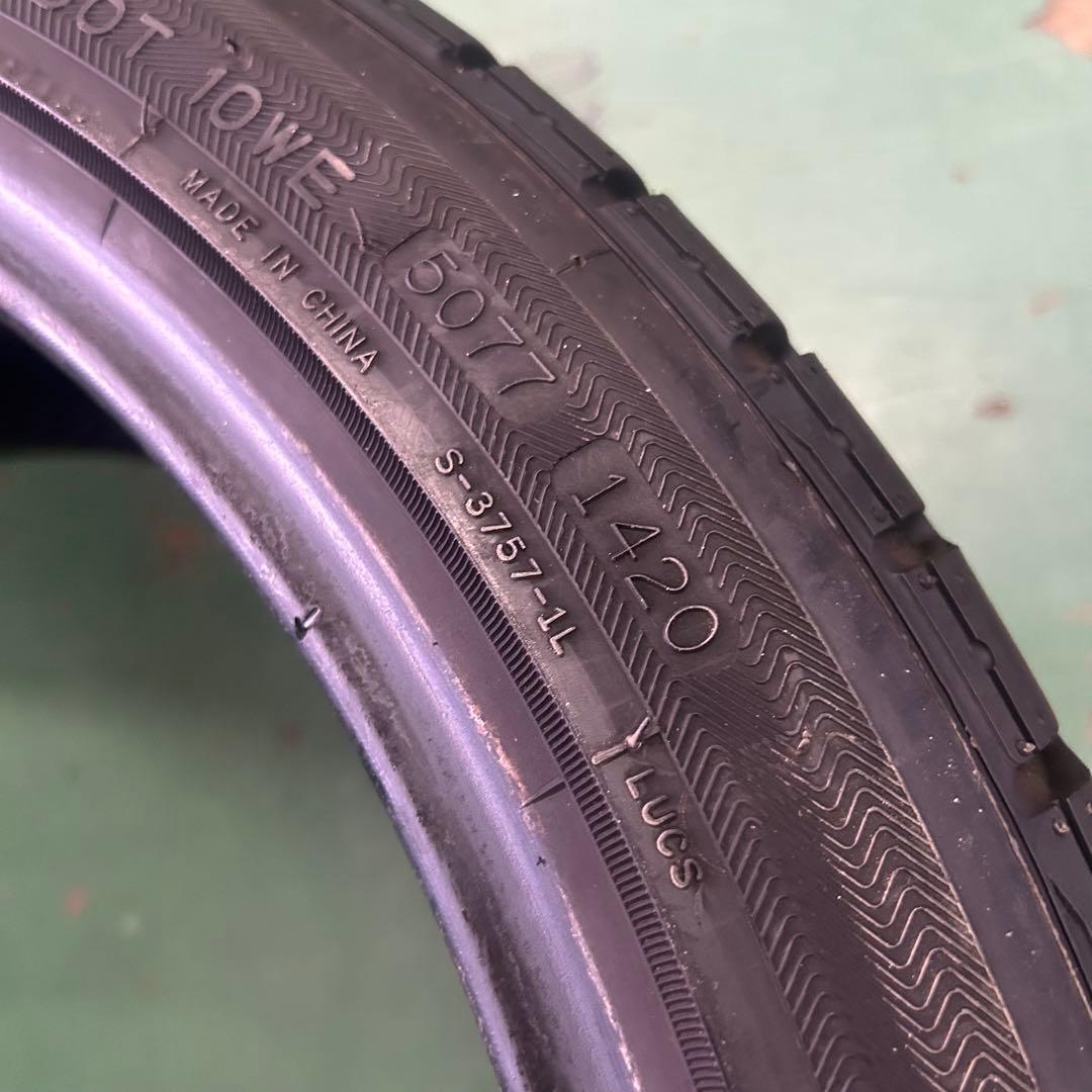 中古タイヤ225/40R18　ルッチーニ2本セット　送料無料！