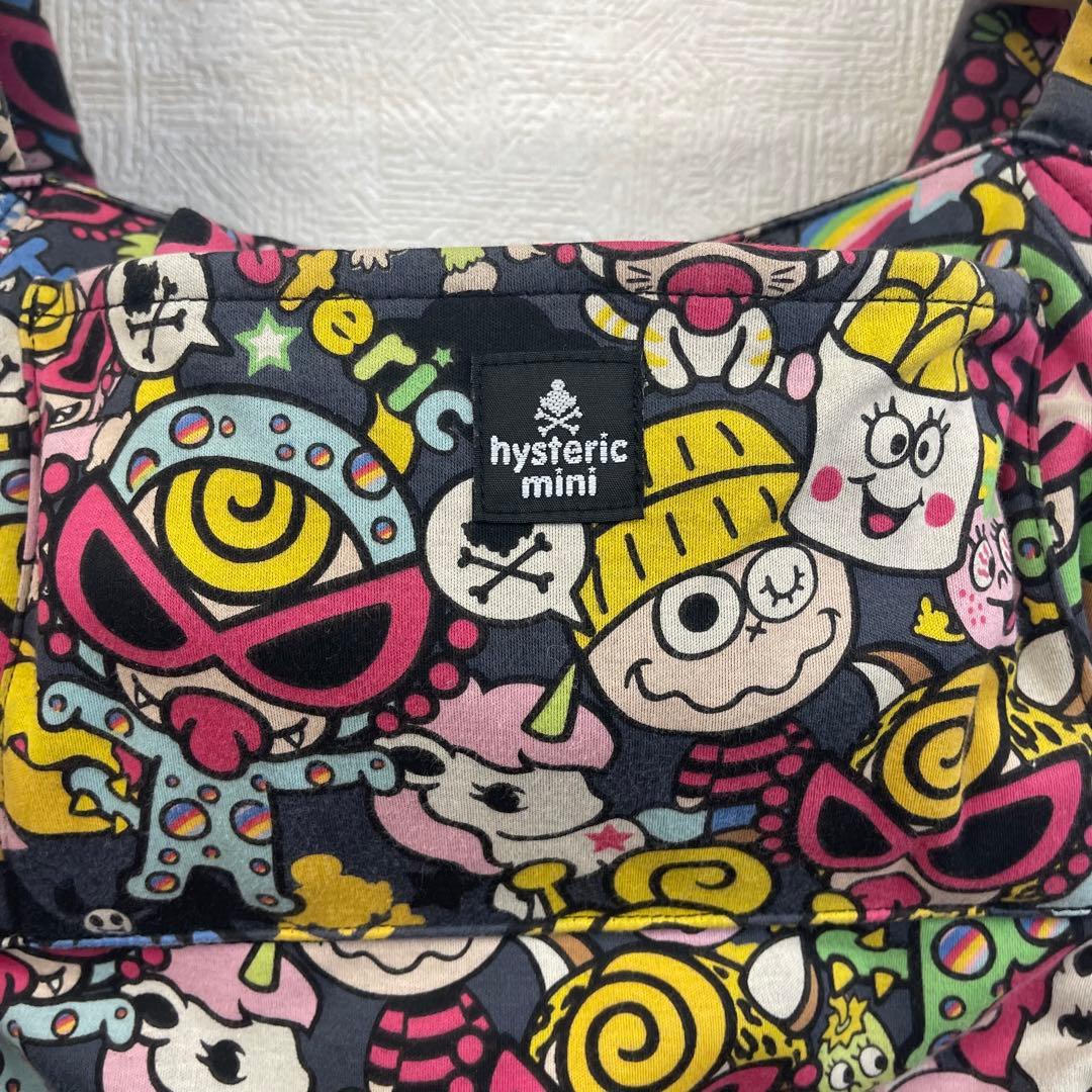 hysteric mini 抱っこひも ヒスミニ グレー調 総柄
