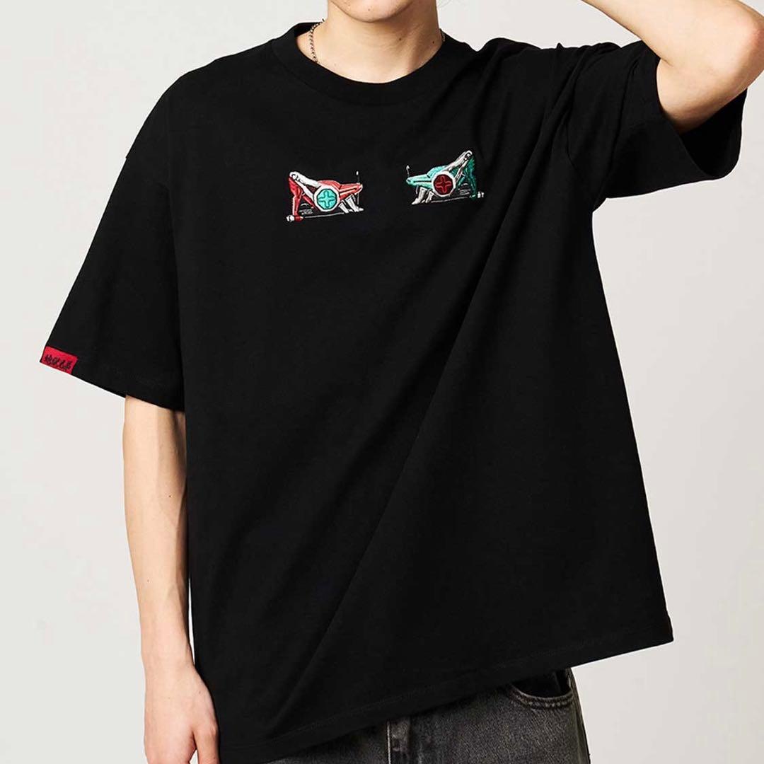 仮面ライダーカブト 地獄兄弟 ビッグシルエットTシャツ　L 新品　グラニフ