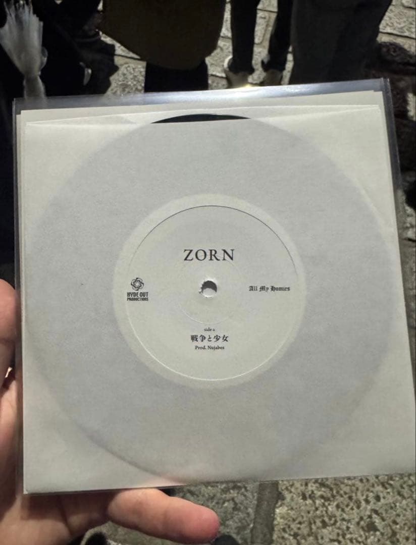 【武道館販売】 ZORN 戦争と少女 アナログ レコード NUJABES