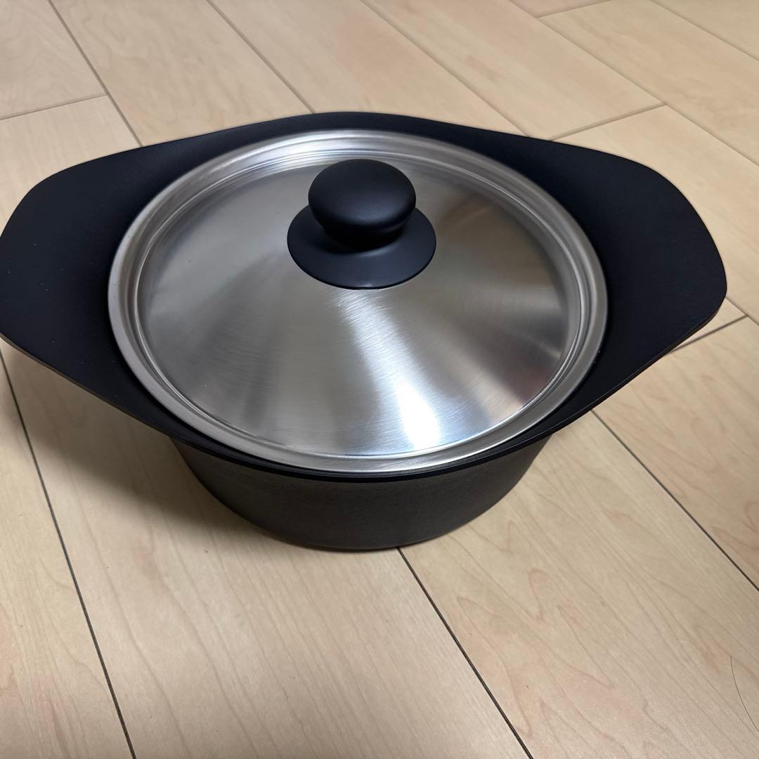 柳宗理 深底鍋 22cm ステンレス蓋付き 新品