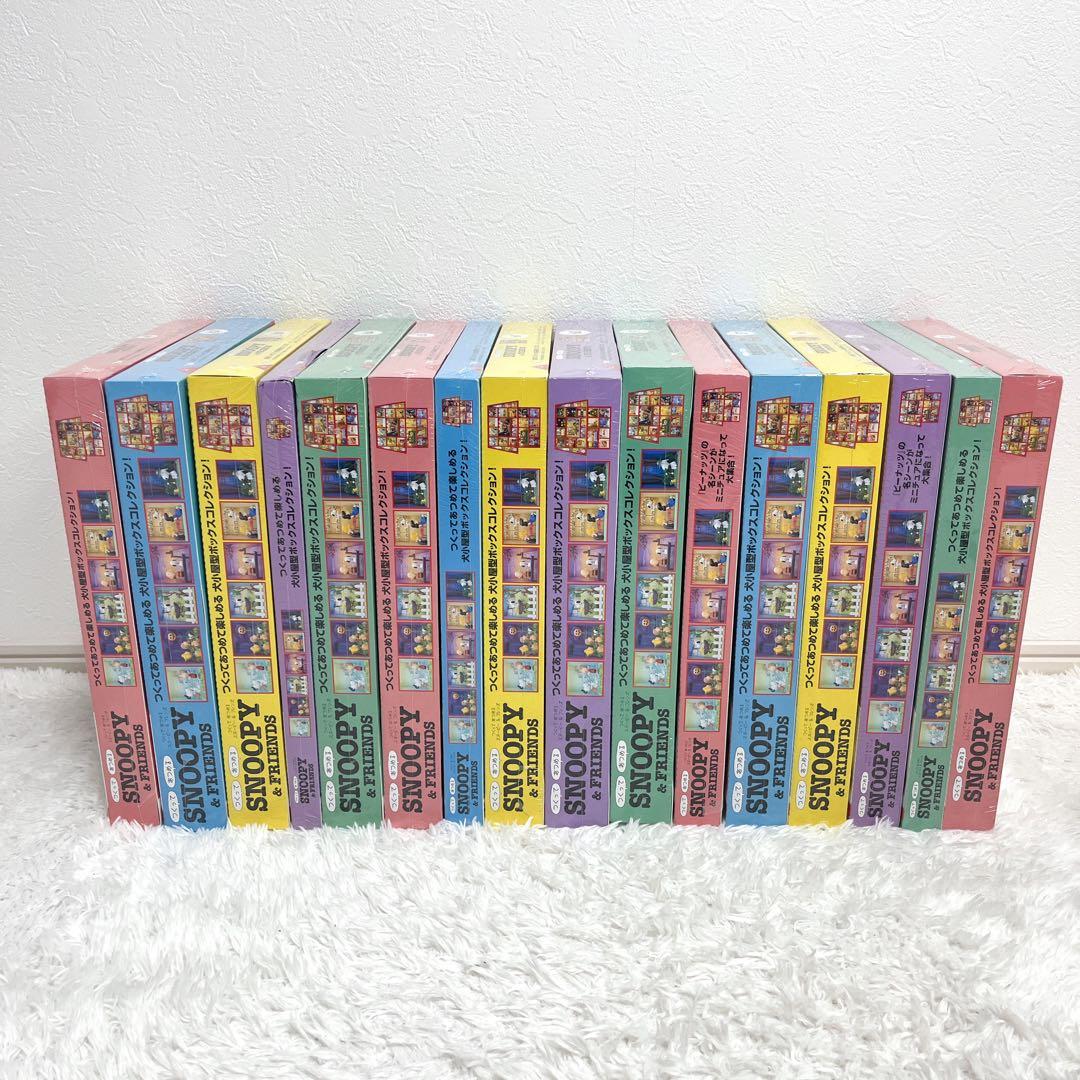 新品未開封 デアゴスティーニ スヌーピー&フレンズ 53〜68号