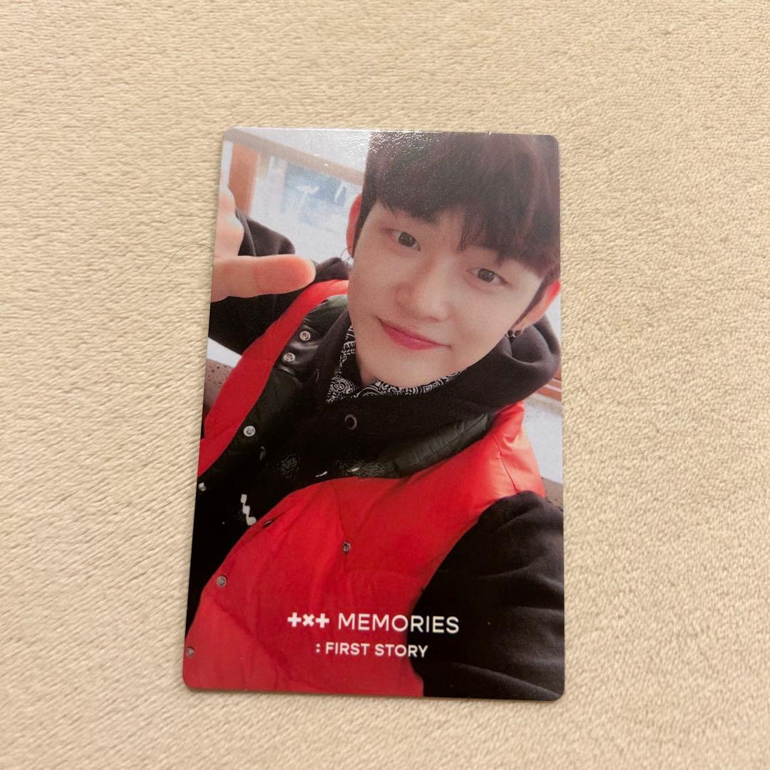 TXT MEMORIES FIRST STORY ヨンジュン トレカ付き　DVD