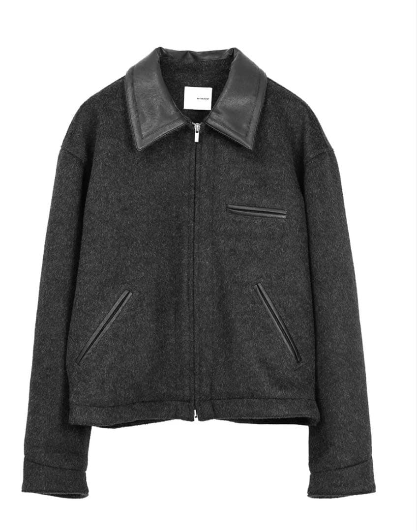 ジャケット・アウター OE-SELMENT WOOL SHAGGY DETROIT JACKET