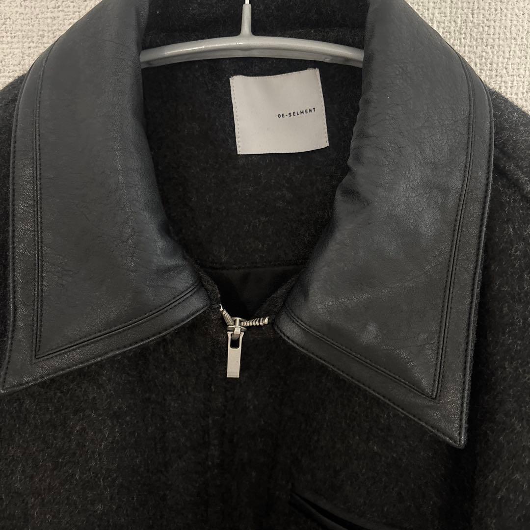 ジャケット・アウター OE-SELMENT WOOL SHAGGY DETROIT JACKET