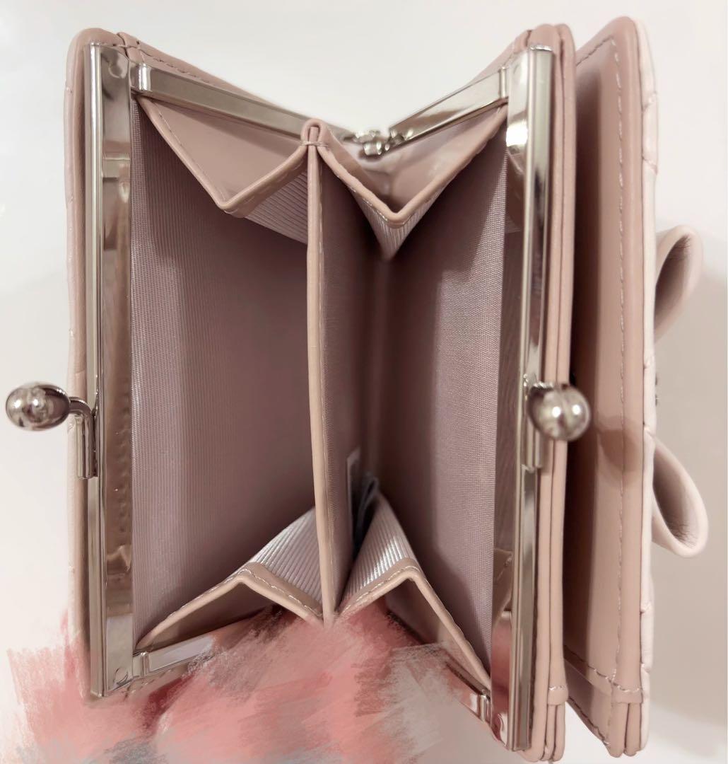 JILL BY JILLSTUART RIBBONキルトウォレット ピンク 財布