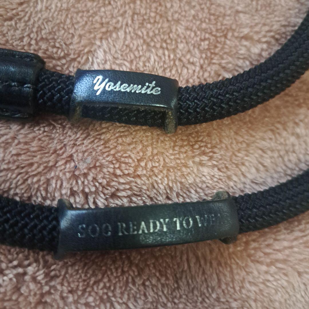 soe × YOSEMITE STRAP ALL ROUND STRAP 黒