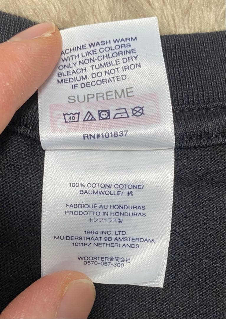 Supreme 26ss Flash Tee XL ※襟プリントに初期傷あり