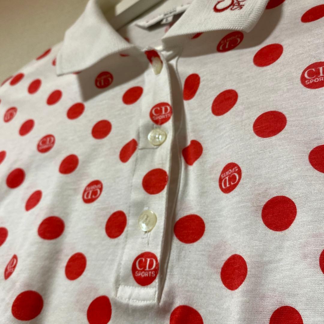 Christian Dior CD SPORTS ポロシャツ ドット 水玉