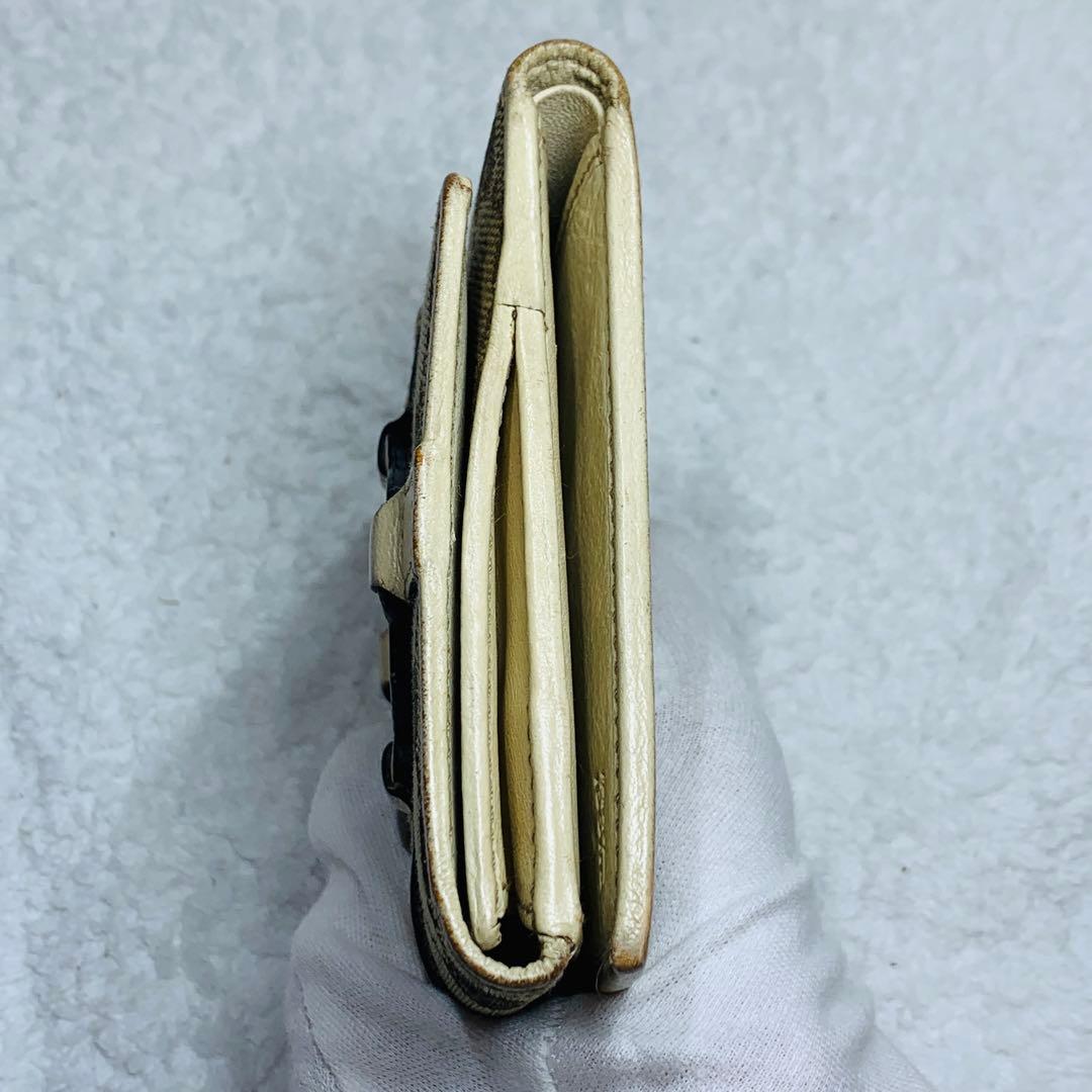 ⭐️激レア、GUCCI　二つ折り財布、GG柄　インターロッキングキャンバス