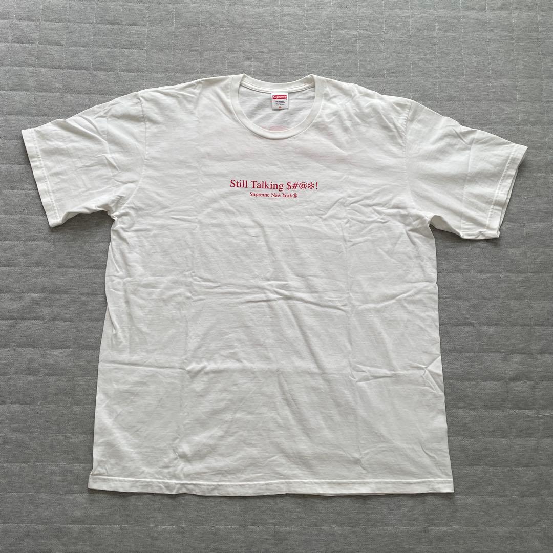 【極美品】 Supreme 22ss Still Talking Tee XL