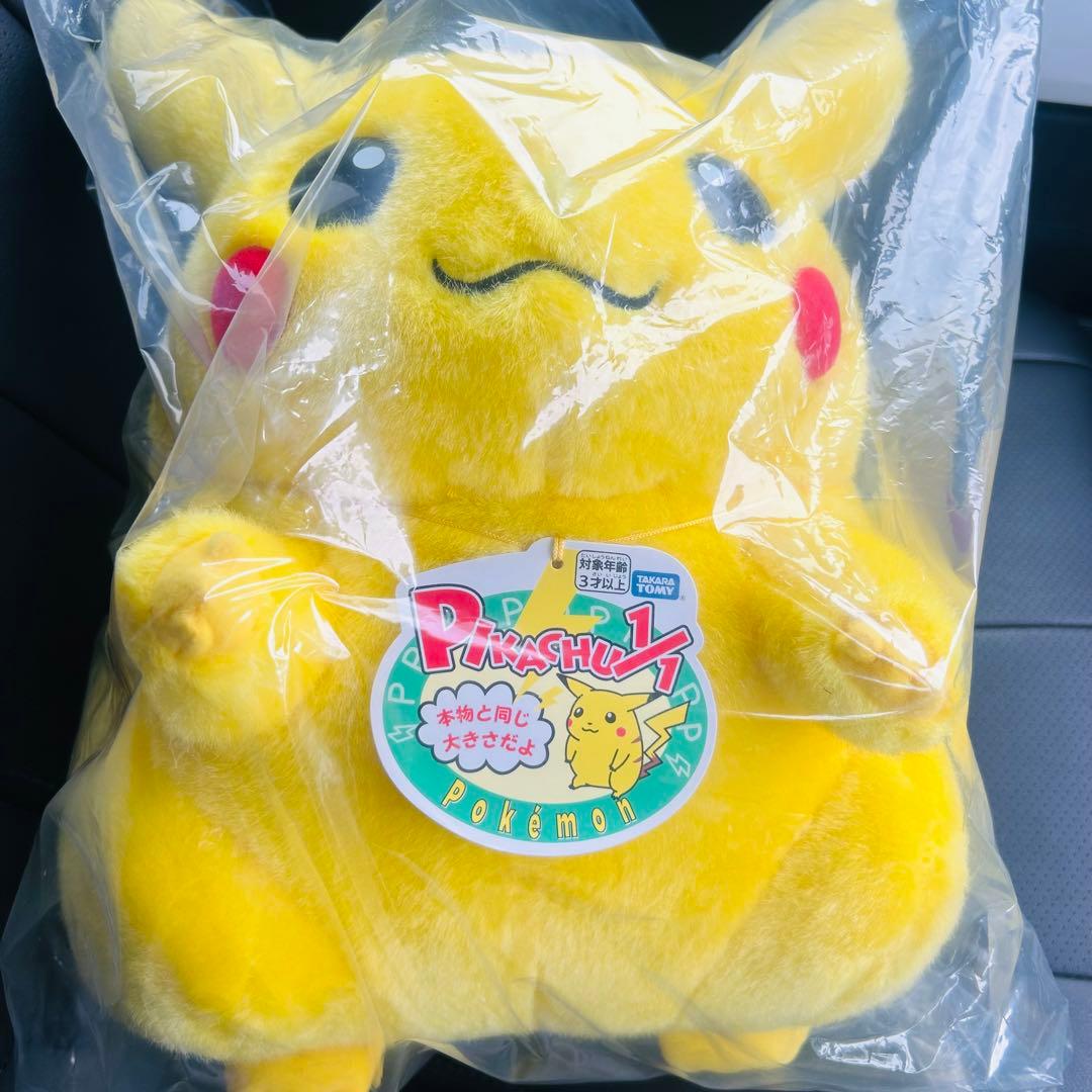 新品未開封　ポケモン30周年記念おかえり!ピカチュウ1/1