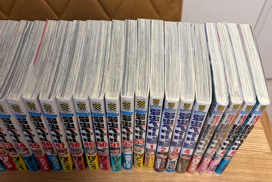 全61冊　弱虫ペダル 1〜53 スペアバイク1〜4 放課後ペダル4冊　缶バッジ３