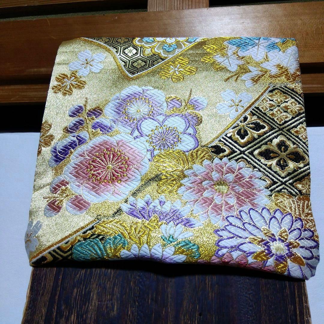 【中古帯リメイク】和楽器　琴　油単　ゆたん