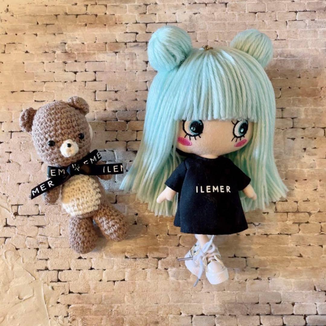 ✧イーマリーちゃんサイズ✧ハッピードール✧フルウィッグ✧３つセット✧おだんごつき
