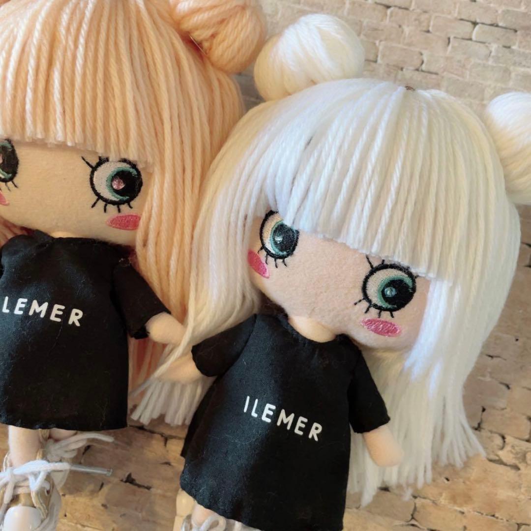 ✧イーマリーちゃんサイズ✧ハッピードール✧フルウィッグ✧３つセット✧おだんごつき