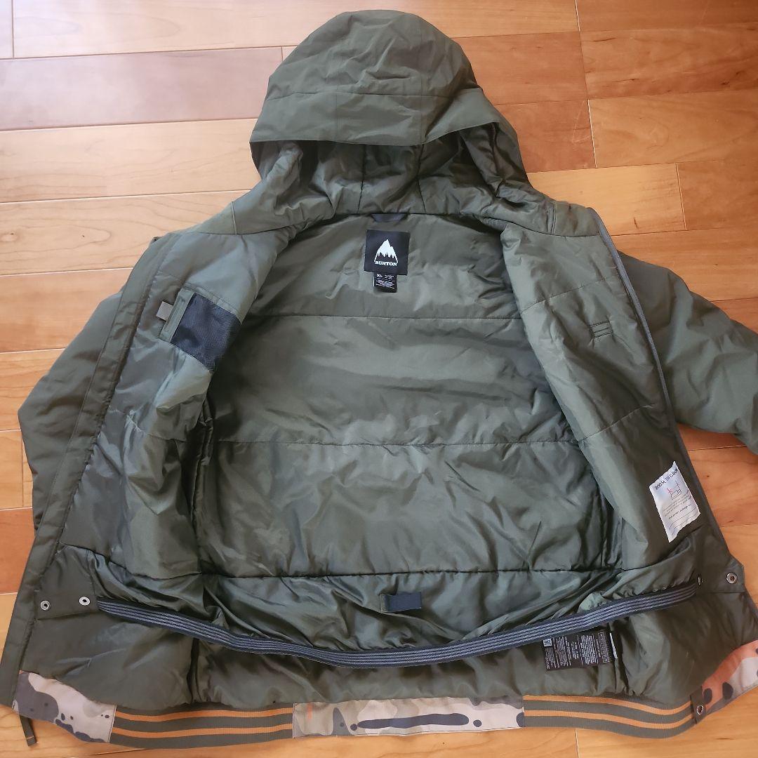 BURTON 迷彩柄 スノーボードウェア XL