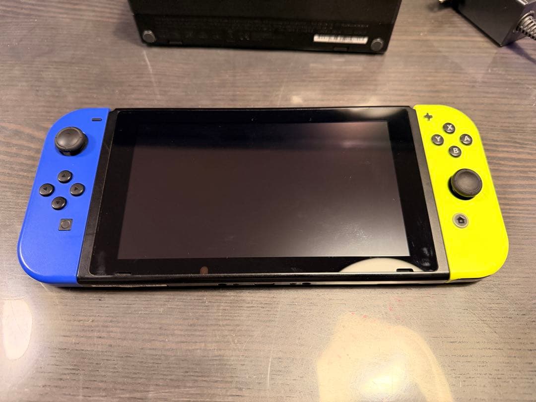 未対策機動作品NintendoSwitch HAC-001 本体　ジョイコンx2