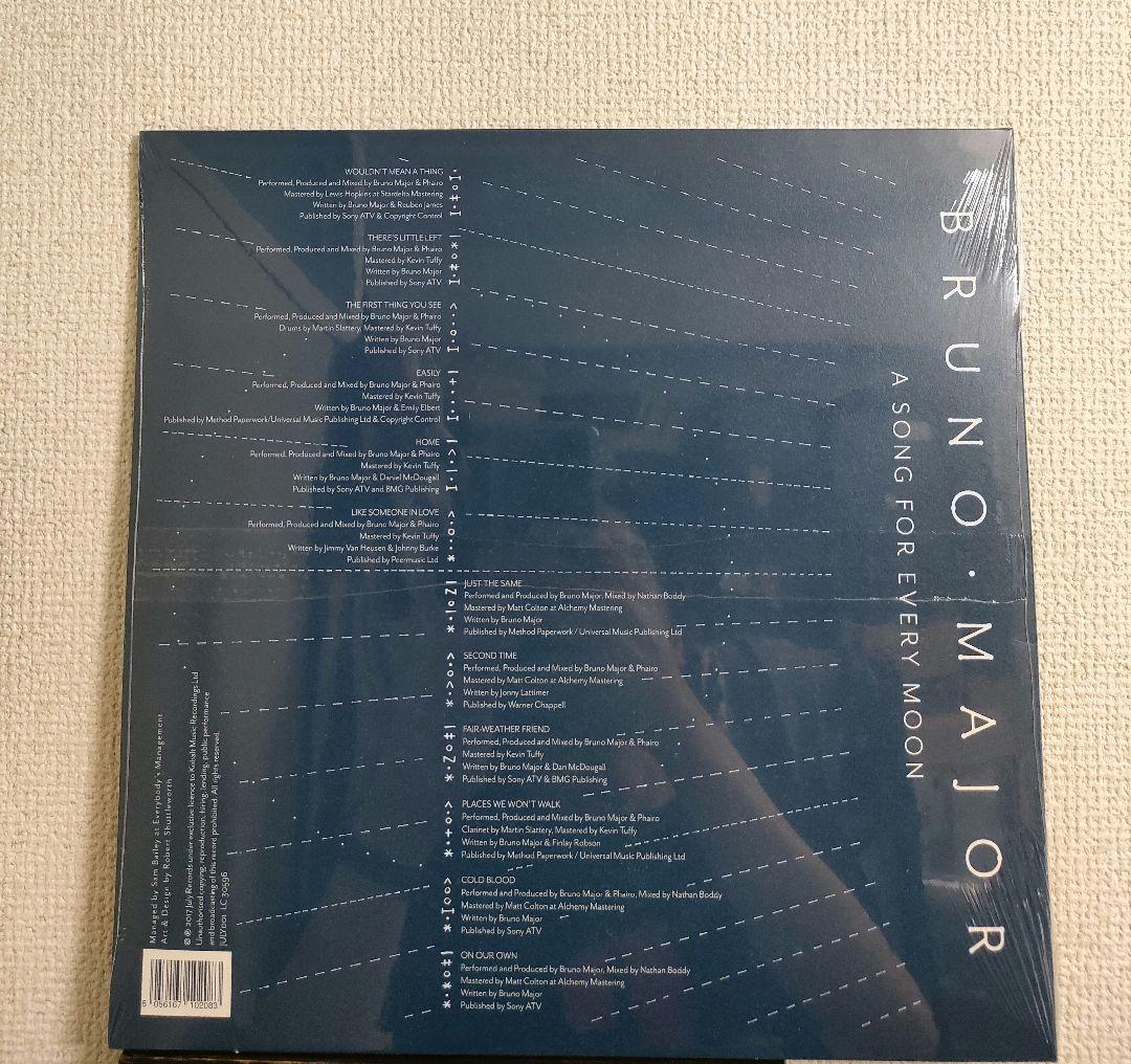 レア!bruno major『A Song for Every Moon』LP
