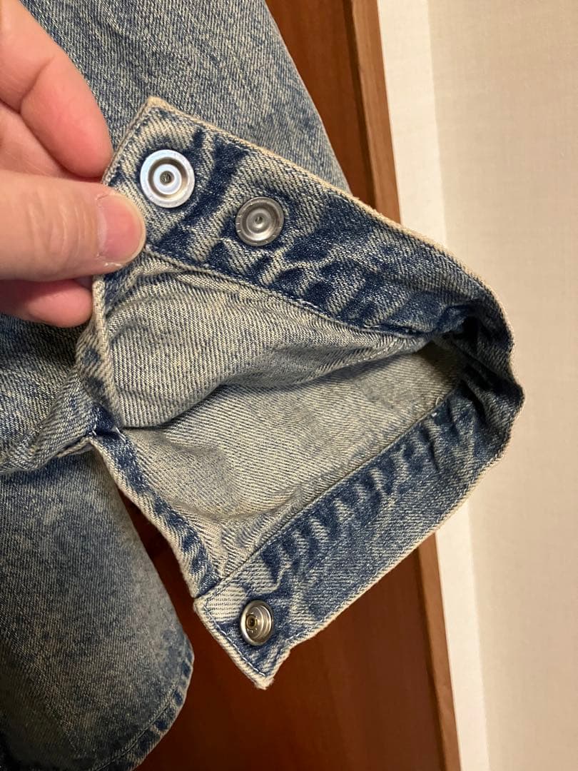 tsuzuli カバーオールジャケット　indigo fade 値下げ中