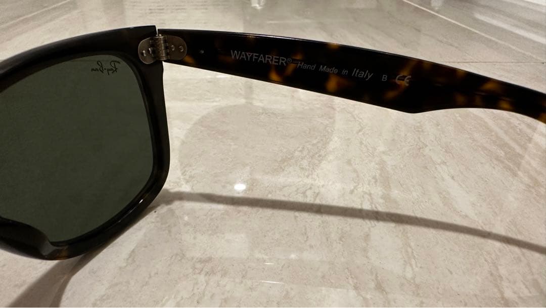 [サングラス] レイバン Ray-Ban Wayfarer ベッコウ色