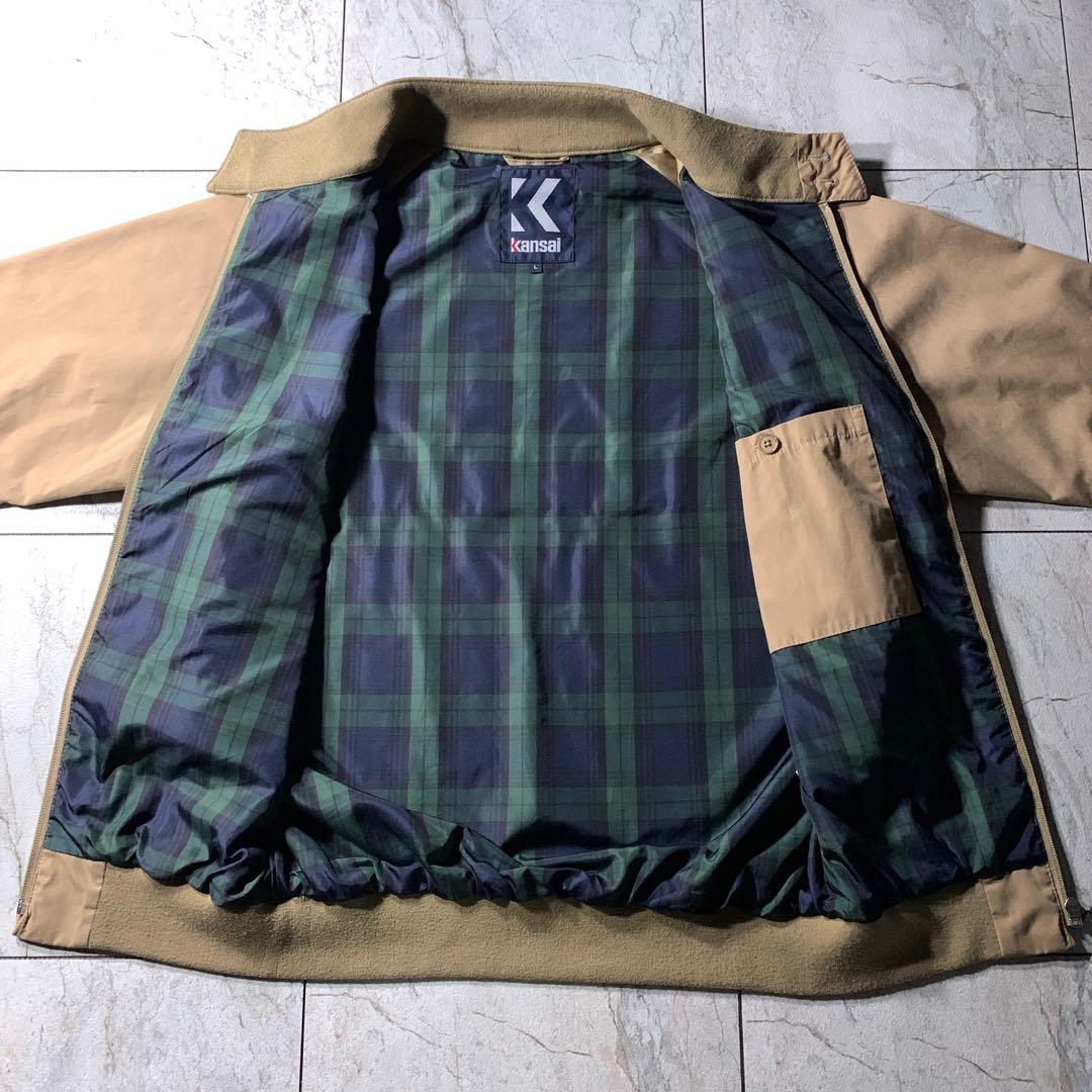 90s〜 Kansai 短丈 スイングトップ G9 ハリントンジャケット L