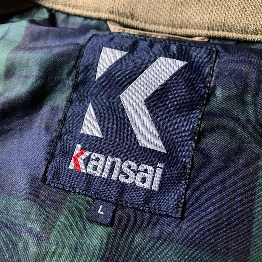 90s〜 Kansai 短丈 スイングトップ G9 ハリントンジャケット L