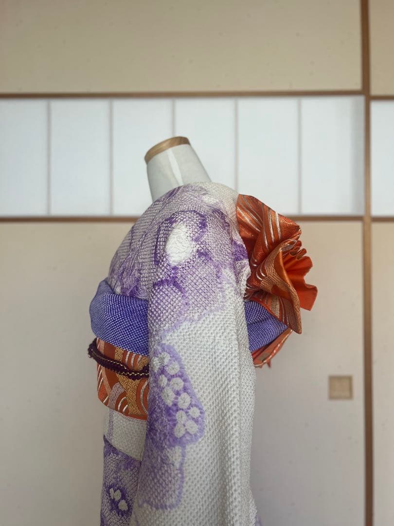 藤娘 きぬたや 総絞り 正絹 振袖