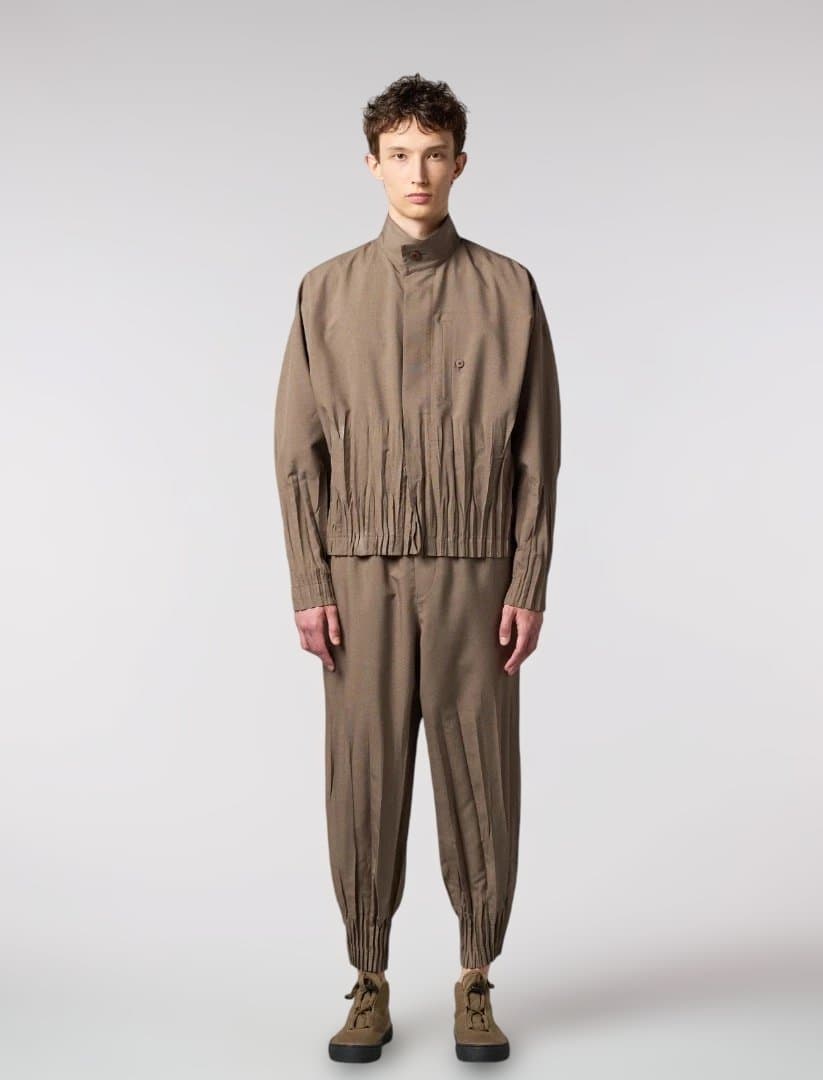 【新品】ISSEY MIYAKE アイムメン WAFT パンツ ベージュ
