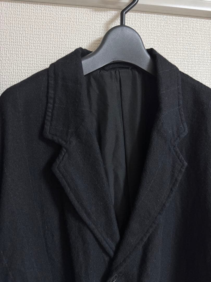 COMOLI 24aw ストライプジャケット ストライプテーパードパンツ セトア