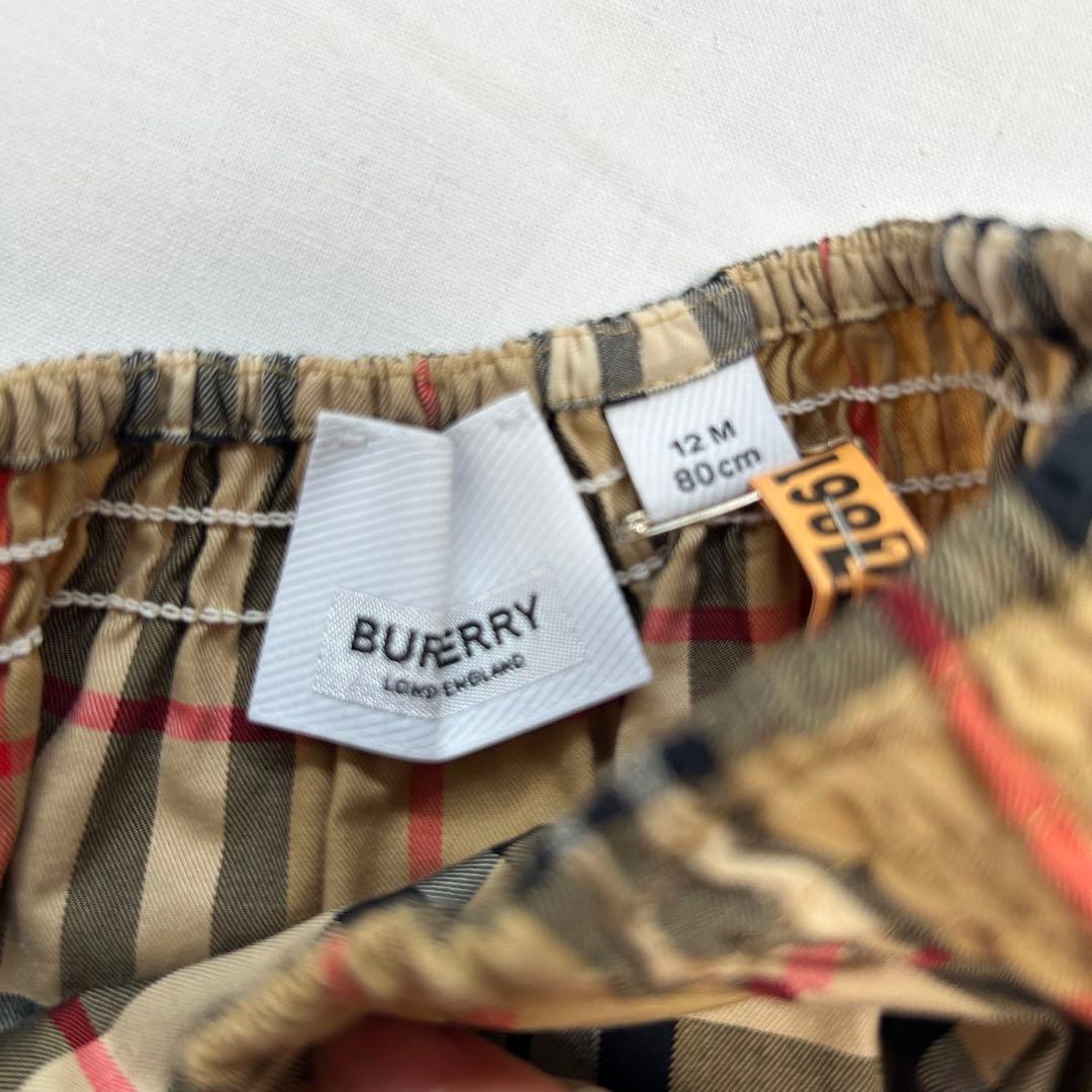⭐️ BURBERRY ベビー　ワンピース（パンツ付き）