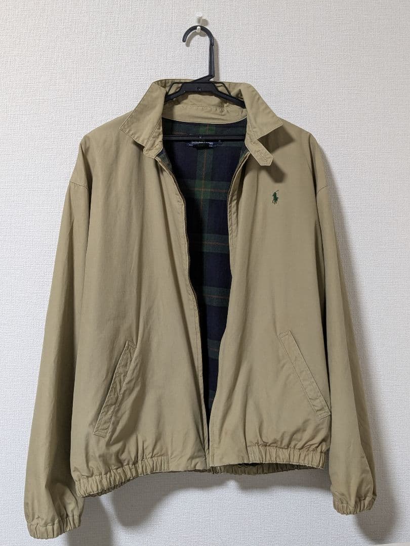 【美品・ビンテージ】Polo Ralph Lauren ブルゾン　ベージュ