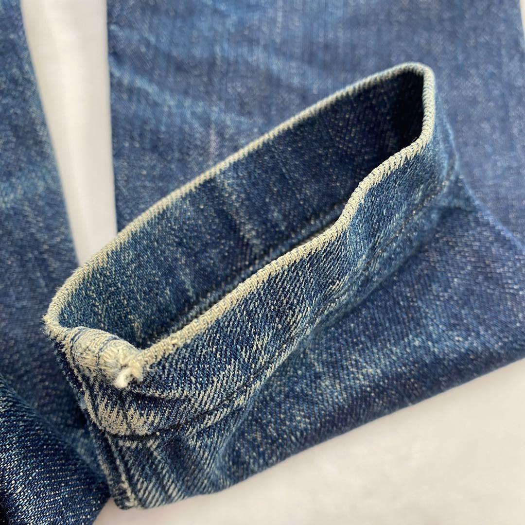 美品★HYKE ハイク デニムコート ワークコート ショップコート インディゴ2